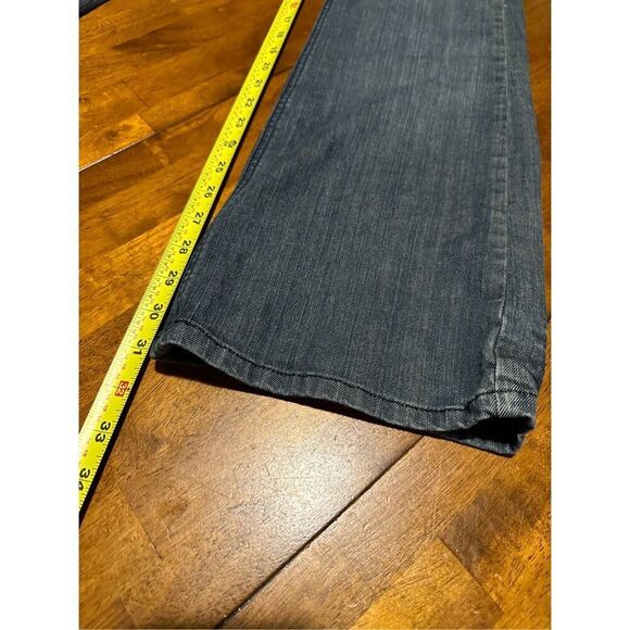 Vtg Y2K House of Dereon Beyoncé Womens Mid Rise Flare Embellished Jeans Size 7/8 - Picture 14 of 15